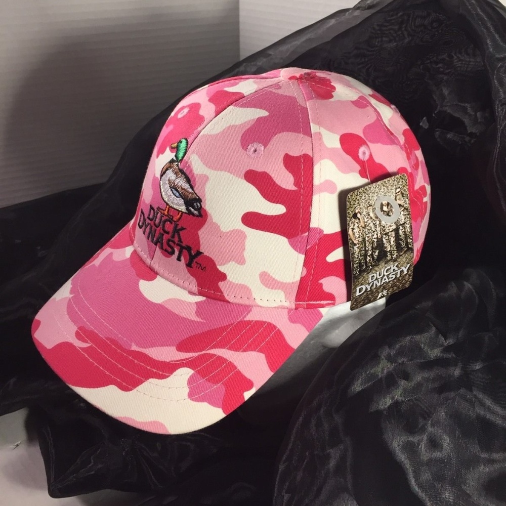 Duck Dynasty Adult Unisex Pink Camo Hat